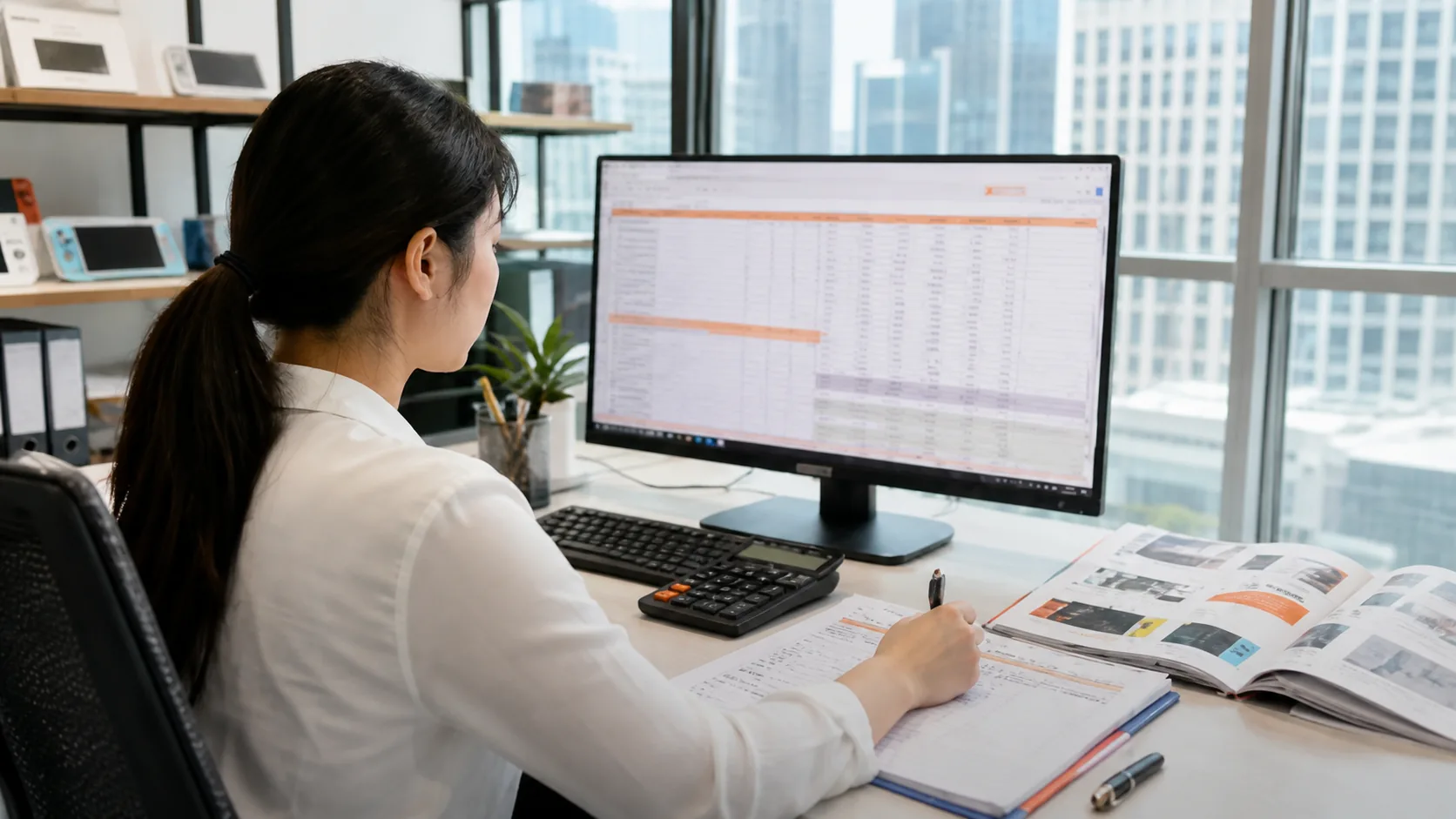 Quotation document and calculator