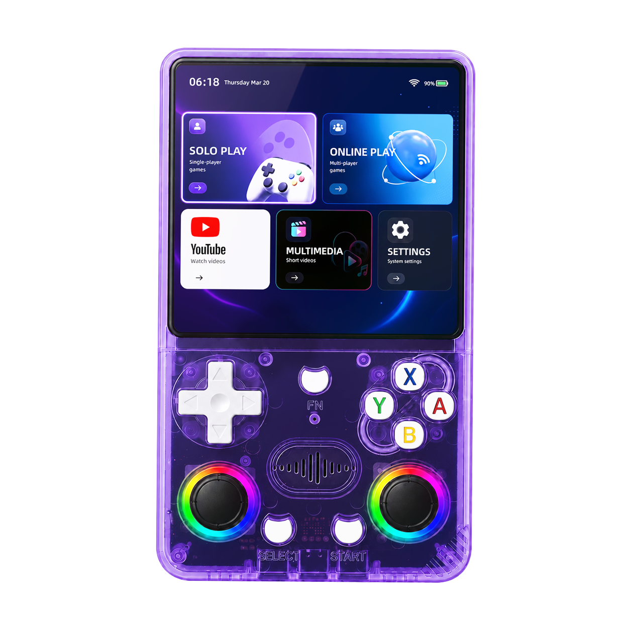 Products F-22 Ultra handheld console